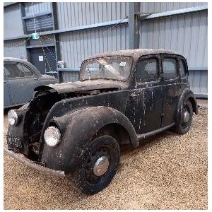 Morris 8 Series E -
No Ownership Papers - Dead Plates